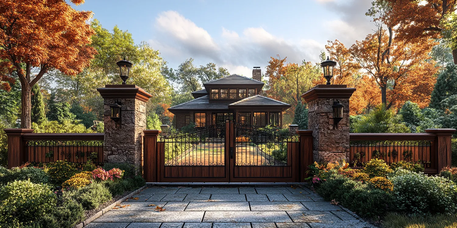 ogrodzenie ogrodowe z Polski