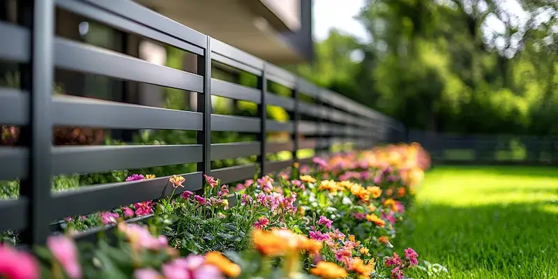 ozdobne ogrodzenie z Polski